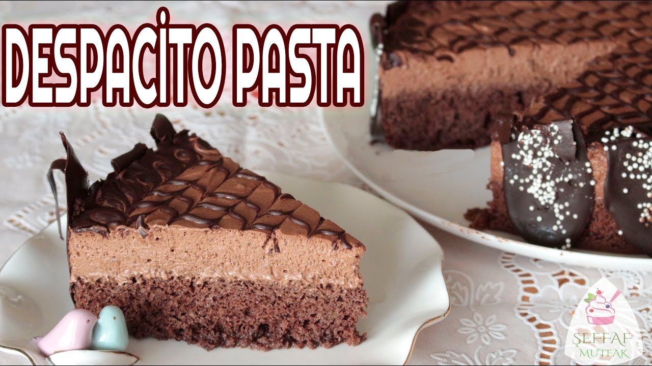 DESPACİTO PASTA 🍰 HEM KOLAY HEM ÇOK LEZZETLİ BİR 🎂 KREM ŞANTİSİZ🍃KOLAYCA PASTA SÜSLEME👌🏻