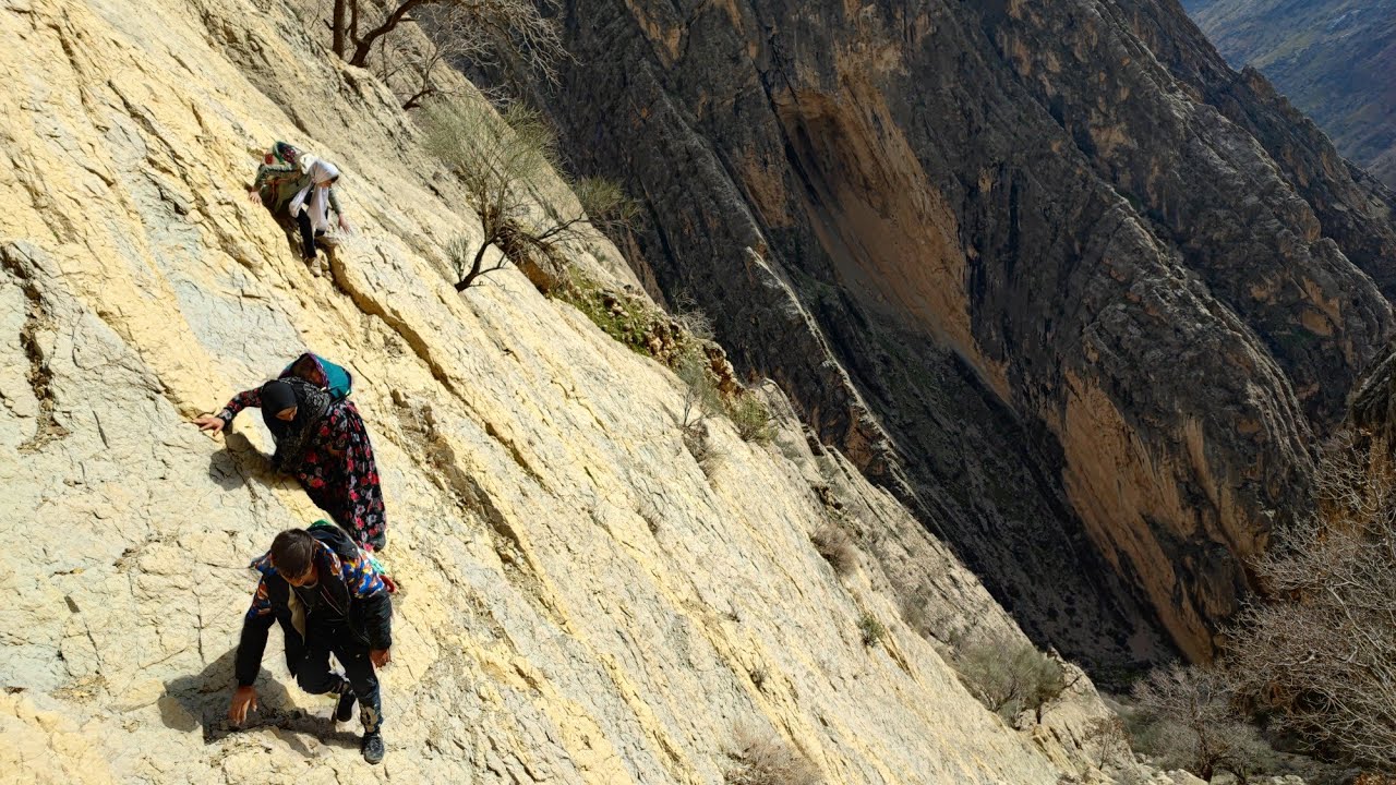 A rural family passing through a difficult and dangerous path