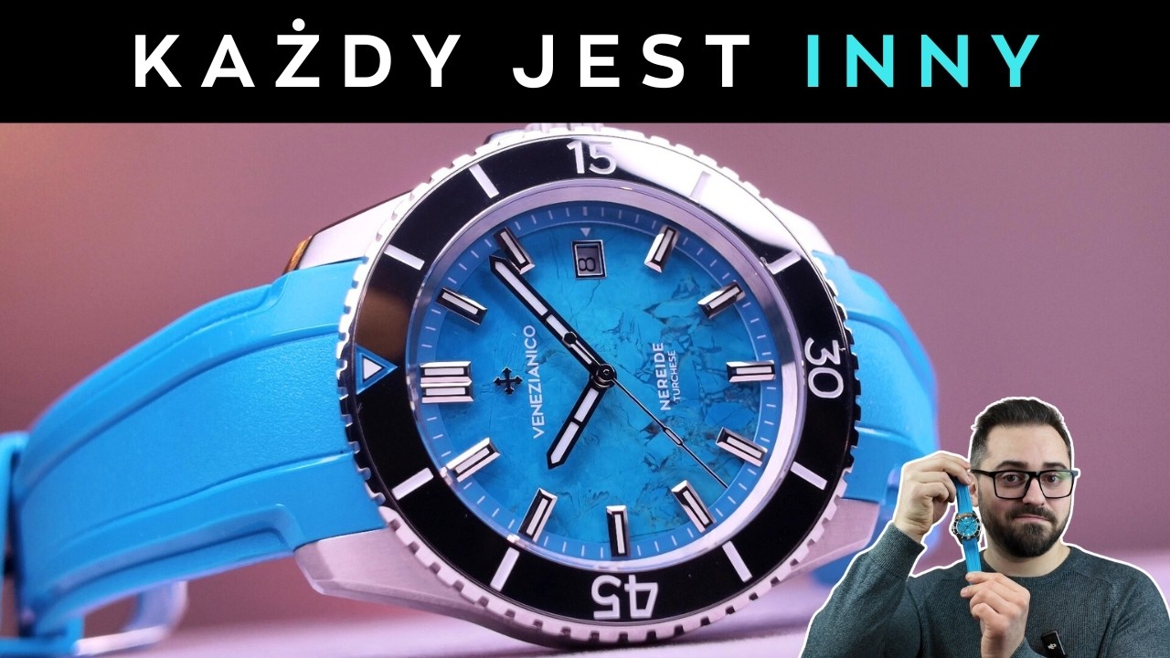 Każdy egzemplarz jest inny. Venezianico Nereide Turchese ref.4521547 | Kanał o Zegarkach