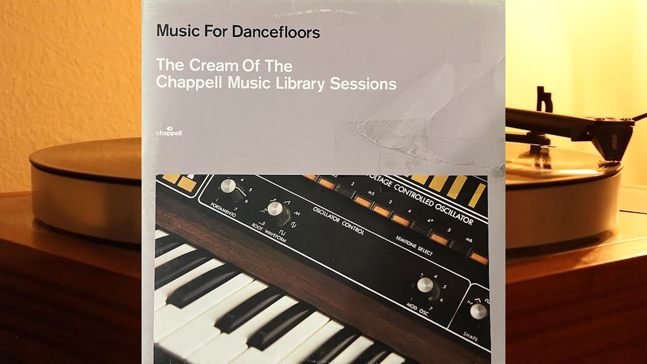 Music For Dancefloors - The Cream Of The Chappell Music Library Sessions - vinyl lp album 2001