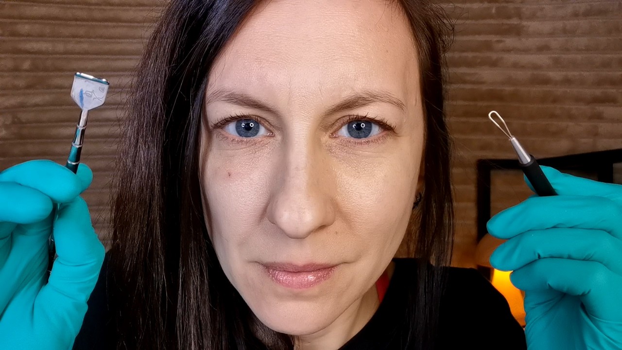 ASMR No Talking Pimple Popping
