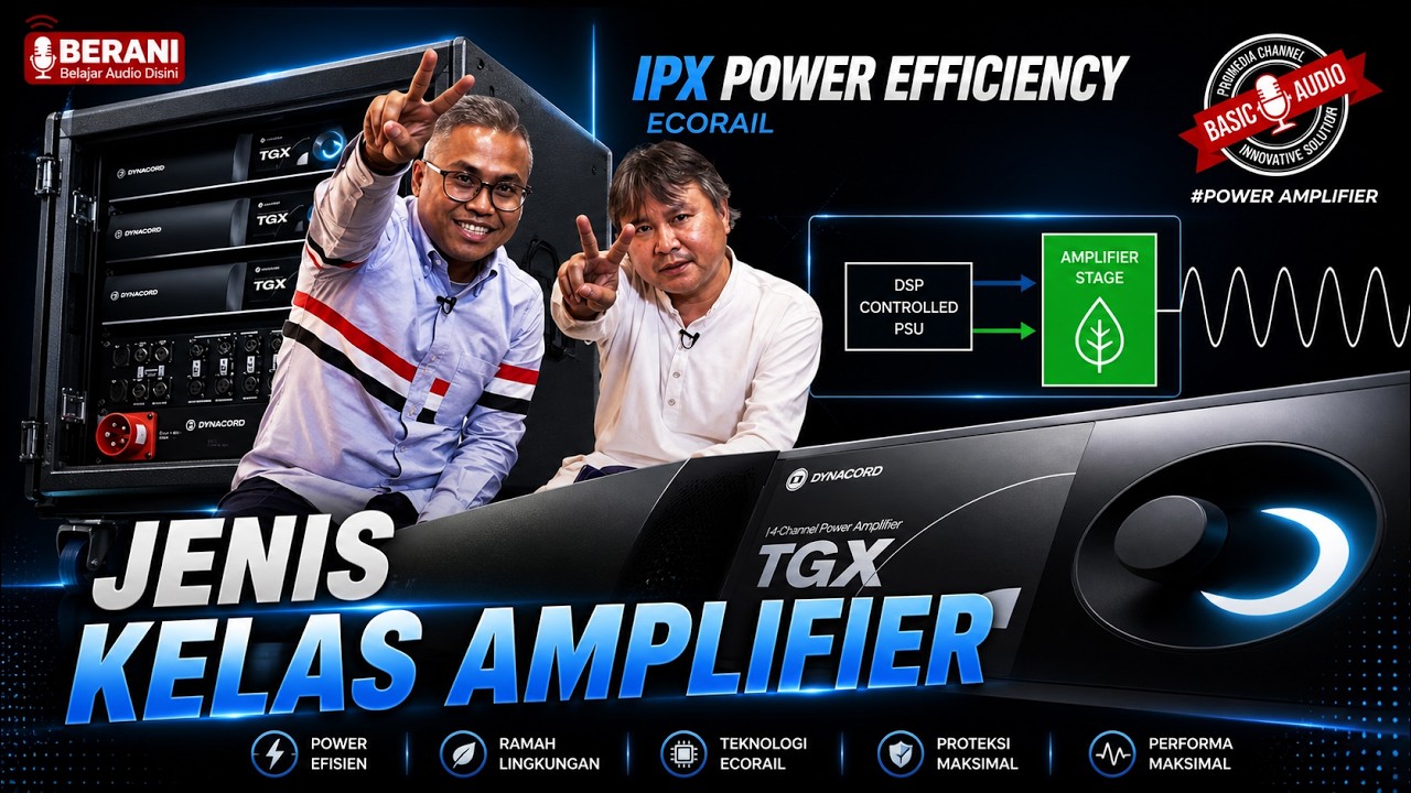 POWER AMPLIFIER - PELAJARAN BASIC AUDIO BERSAMA YOSUA YAN DAN DAVID KLEIN