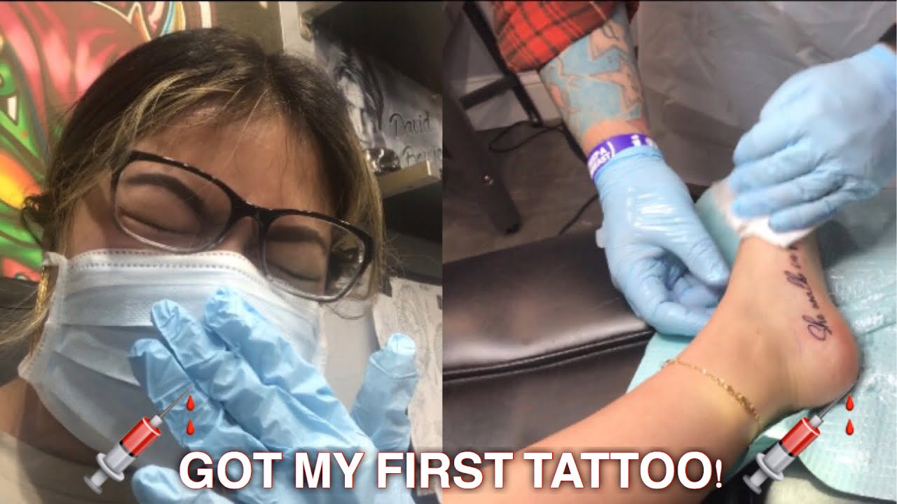 I Got a Foot Tattoo! Painful?! | VLOG