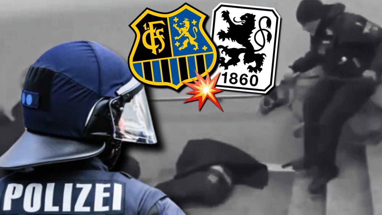 Polizist SCHUBST wehrlosen Fan die Treppen runter ... Saarbrücken - 1860