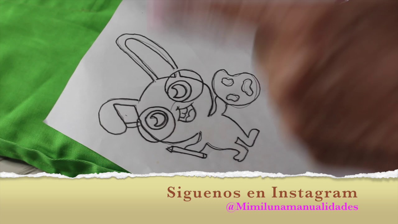 USO DEL MARCADOR TRANSFER PARA TELA