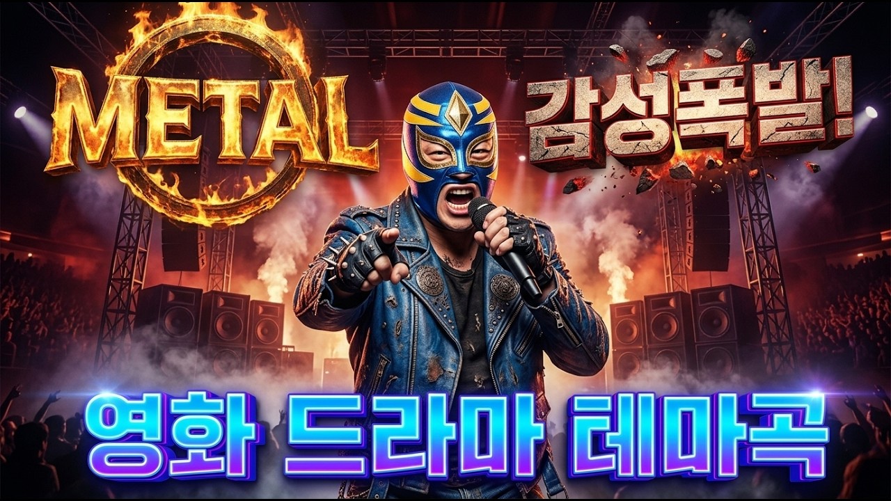 ⚡️ 영화·드라마 테마곡의 화끈한 변신 | 전율 돋는 OST 메탈 커버 Playlist| [AI COVER]