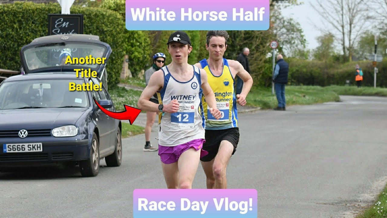 Can I Become DOUBLE County Champion? White Horse Half Race Day Vlog!
