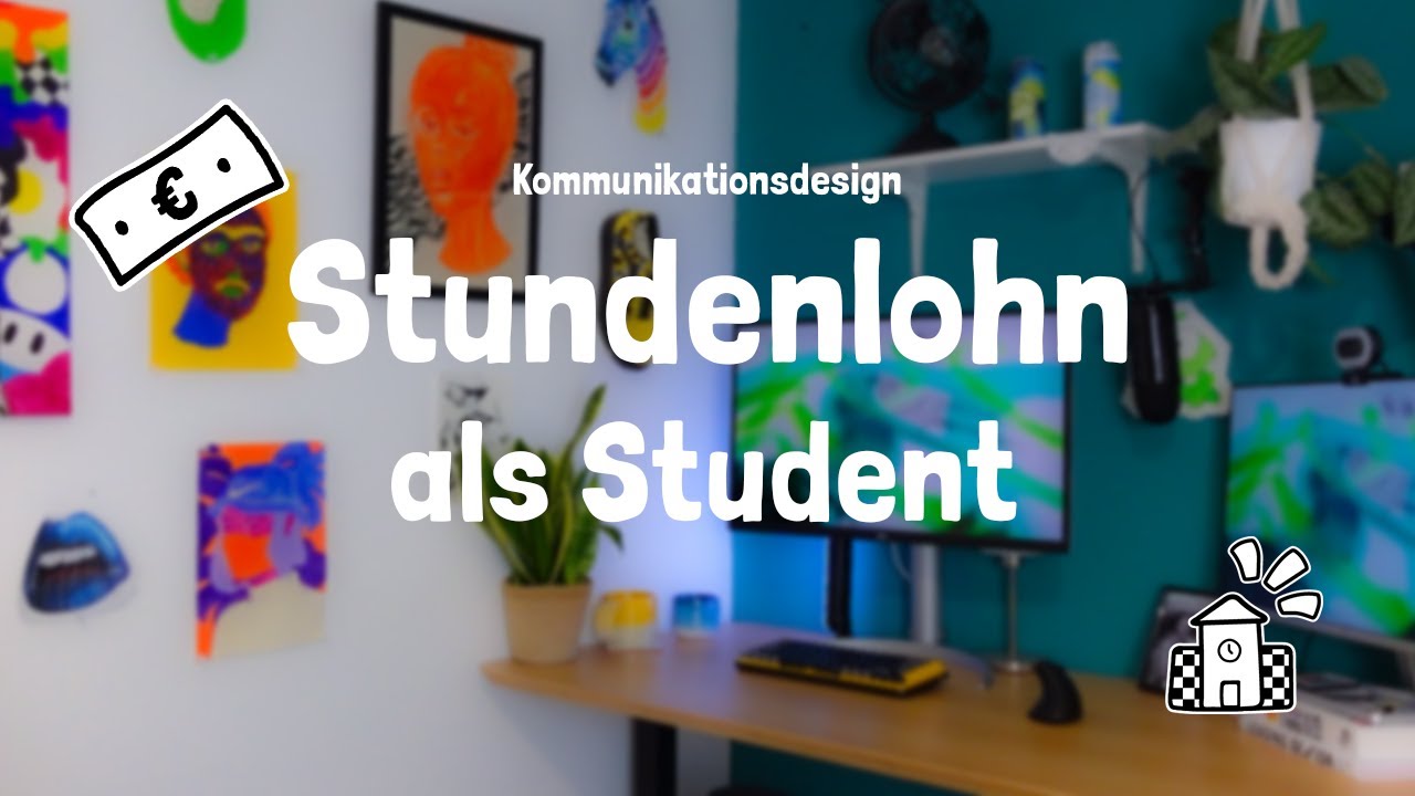Welchen Stundenlohn als Designstudent | Kommunikationsdesign