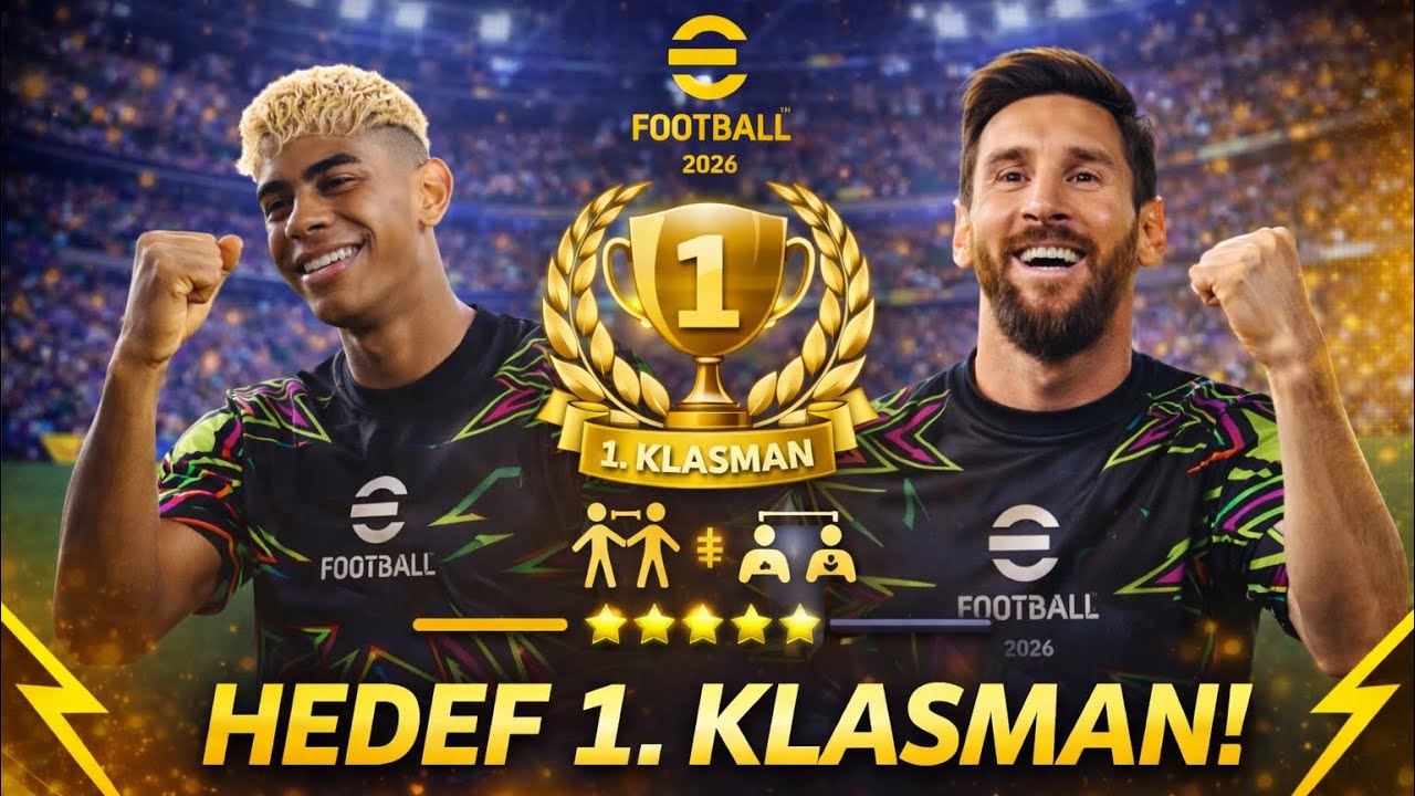 🔴CANLI YAYIN HEDEF 1. KLASMAN! 🏆 | eFootball 2026 Canlı Yayın (Zorlu Maçlar) 🔥💯 ✅✅🔥🇹🇷