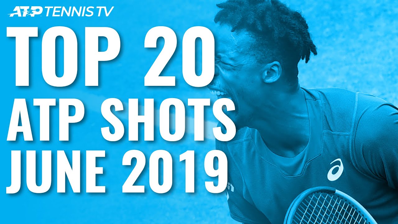 Top 20 ATP Tennis Shots from June 2019!