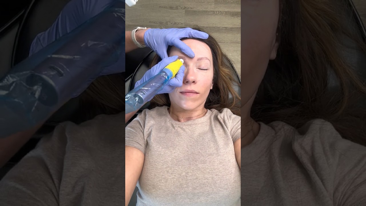 Permanent makeup appointment.