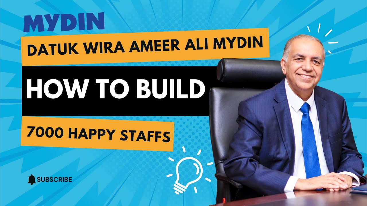 Datuk Wira Ameer Ali MyDin Interview: How to build 7000 happy staffs business empire in Malaysia