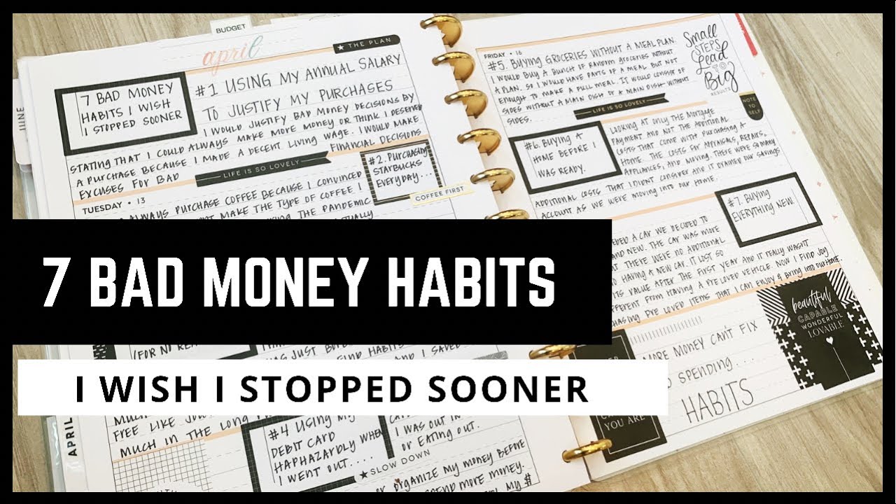 7 bad money habits I wish I stopped sooner