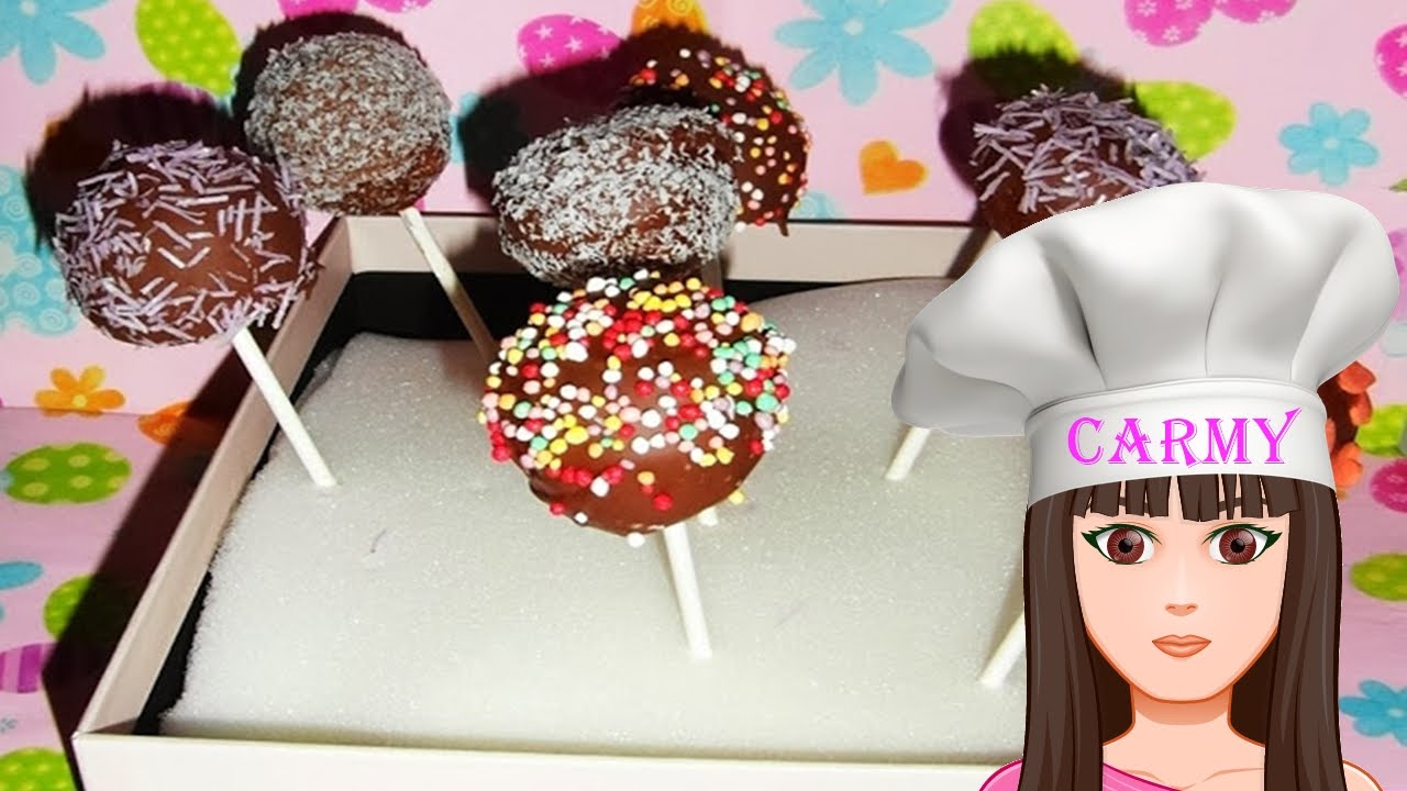 Ricetta veloce, Cake Pops  :) (senza forno)