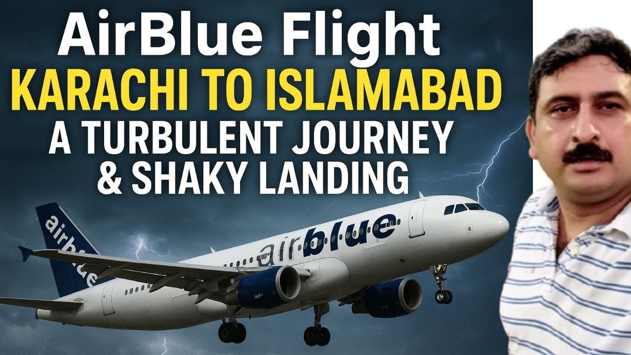 AirBlue Flight Karachi to Islamabad — A Turbulent Journey & Shaky Landing