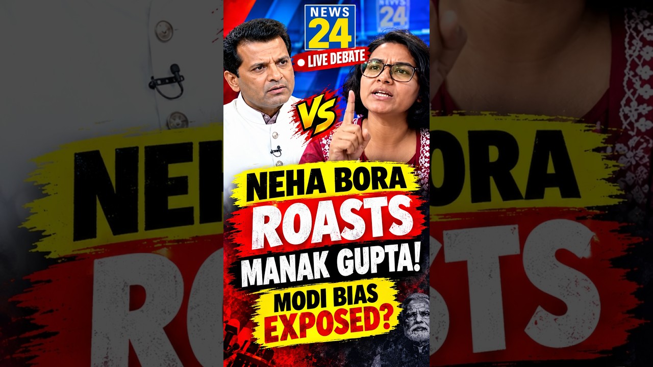 Neha Bora vs Manak Gupta &ndash; Explosive News24 LIVE Debate! 😱