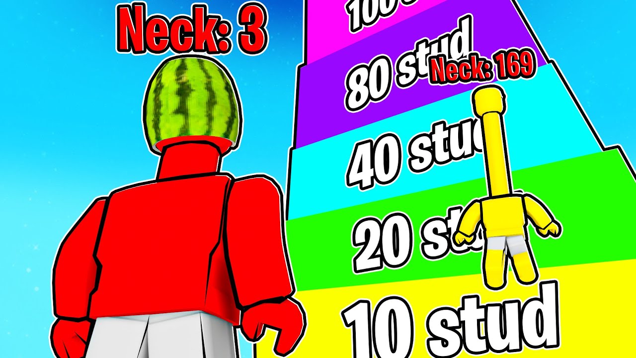 Roblox But Your NECK GROWS EVERY SECOND...