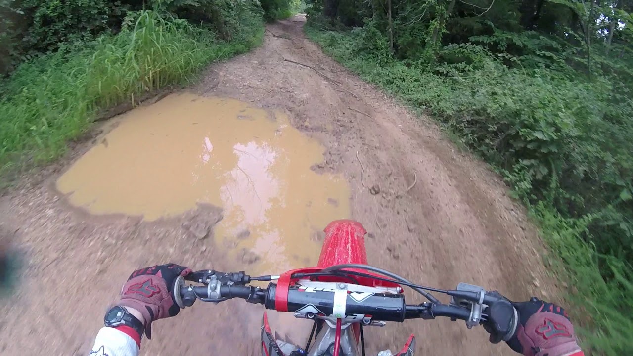 Raw unedited Cr250 woods riding | Part 1