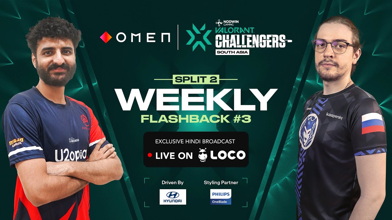 WEEKLY  Flashback #3 // Split 2 // OMEN VALORANT Challengers South Asia