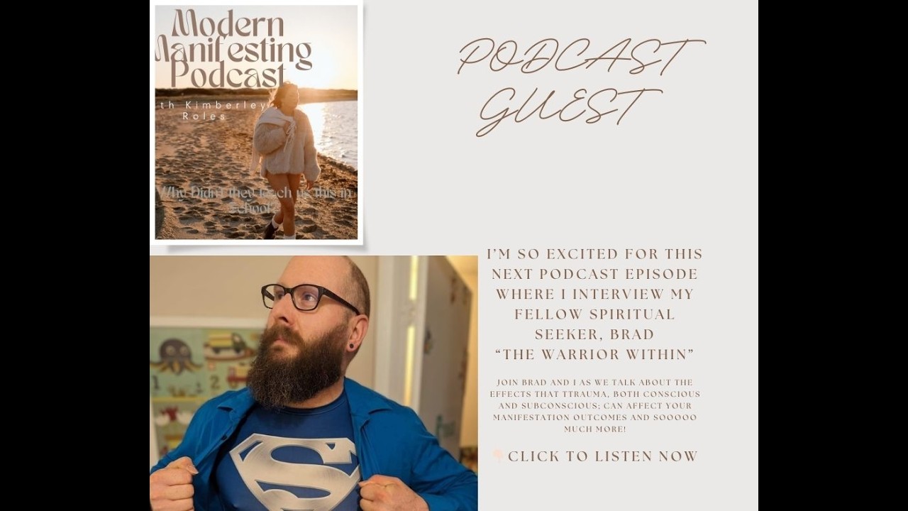 My Interview with fellow Spiritual Seeker Brad on Trauma and how it impacts manifesting