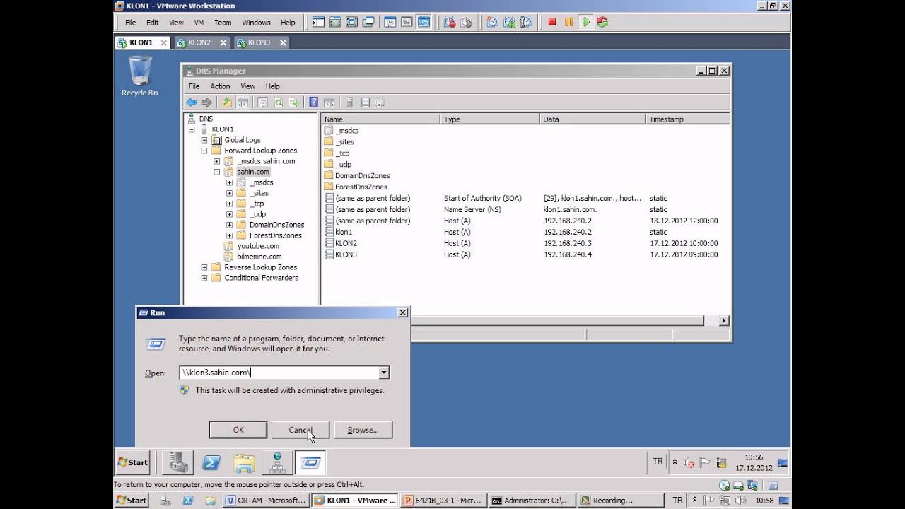 10 DNS Zone Tipleri, Resource Records