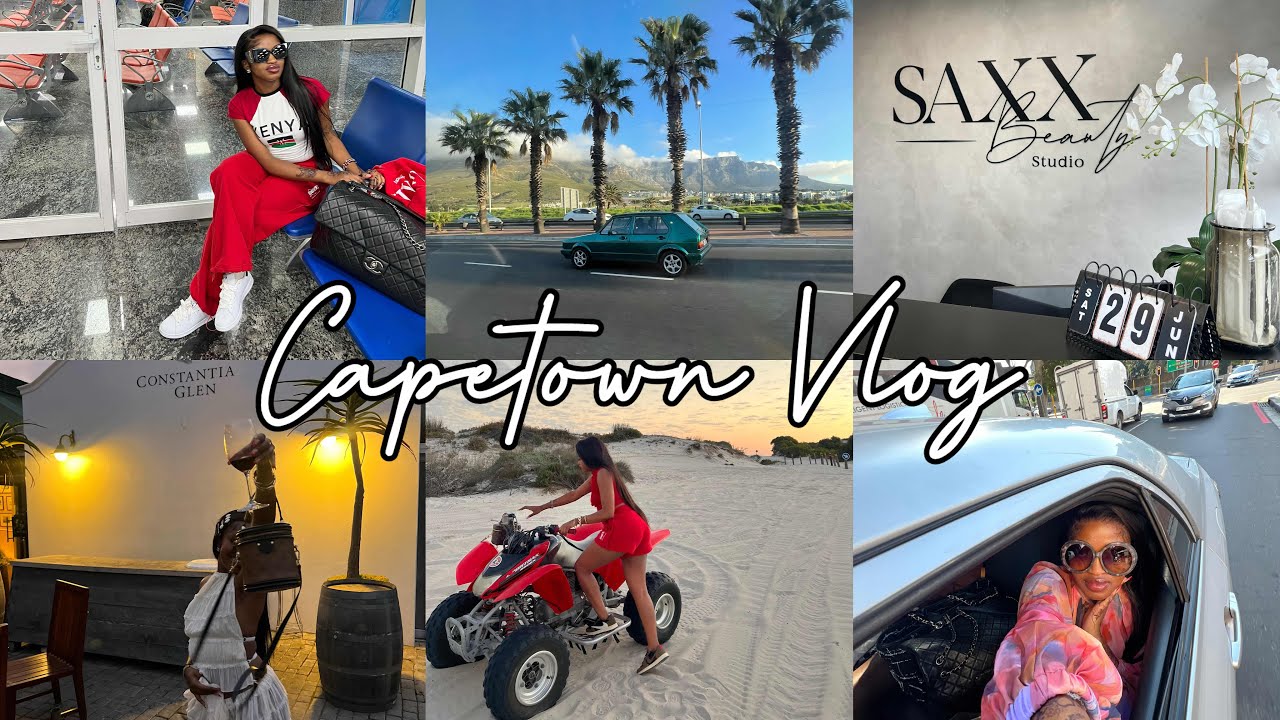 TRAVEL VLOG | We’re in Capetown! | Saxxbeauty | Wine tasting | Shopping |Missed our flight |