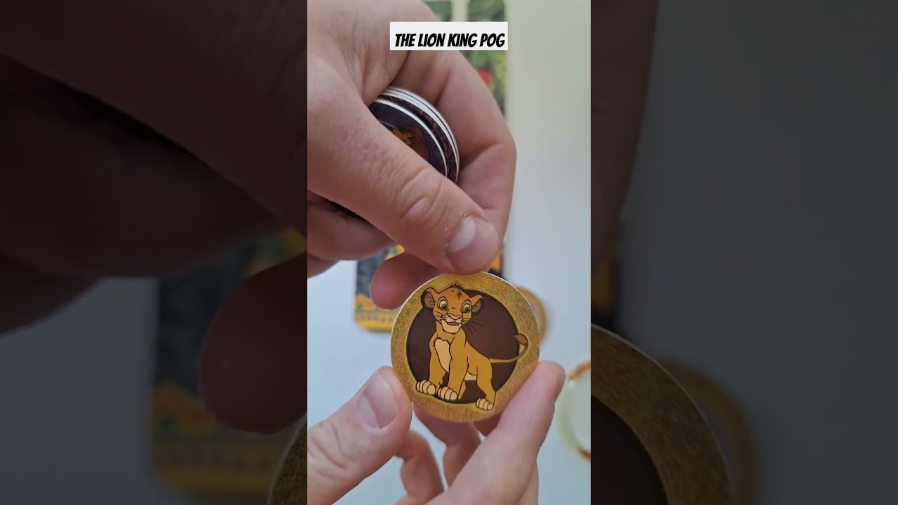 The lion king caps pog