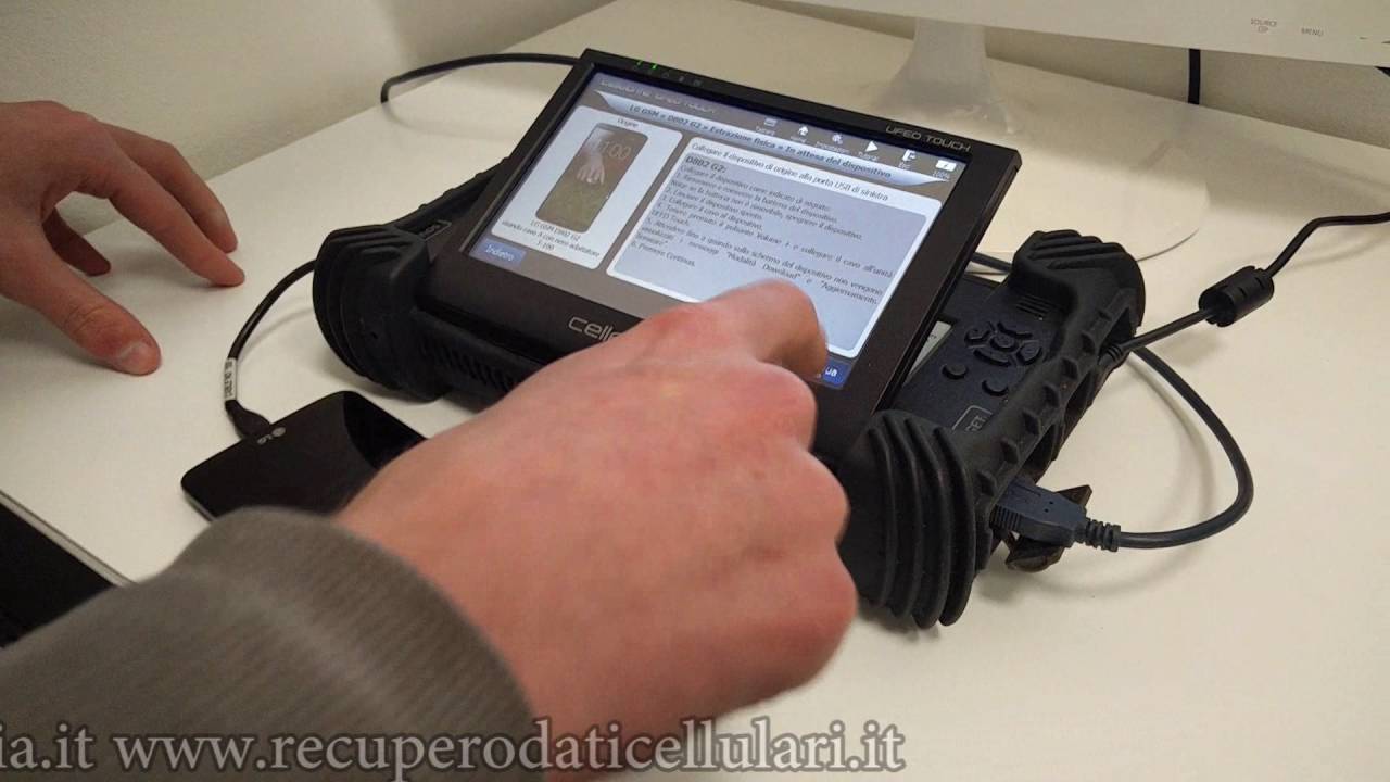 COPIA FORENSE UFED TOUCH