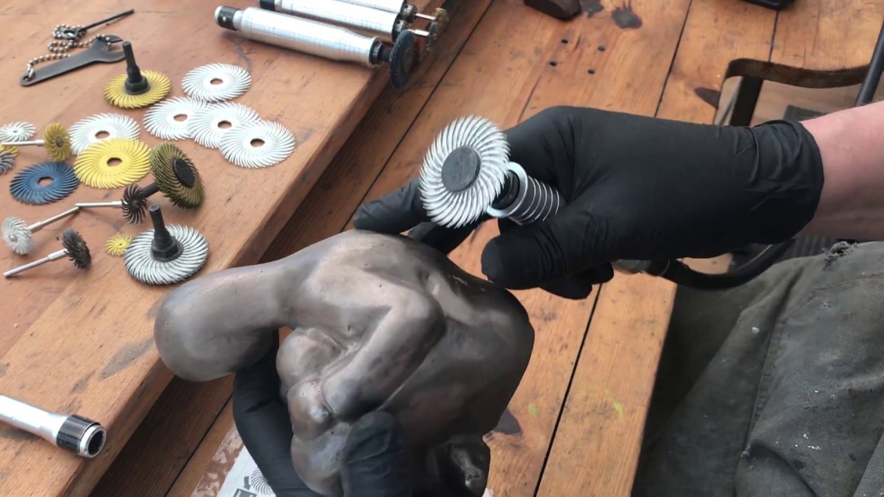 Seamus Cuddihy demo 3M Scotch Brite Radial Bristle Discs