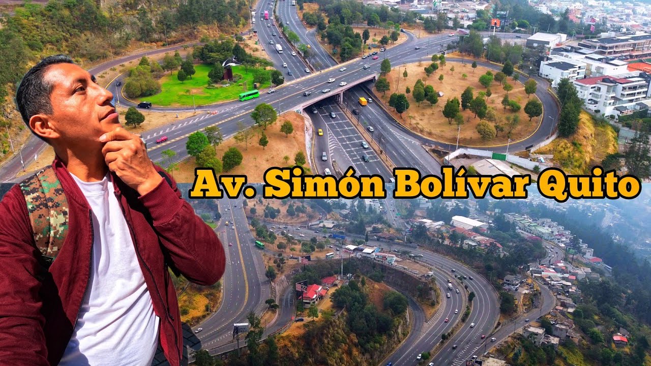 Desde las Alturas de Quito: Un Viaje por la Av. Simón Bolívarr