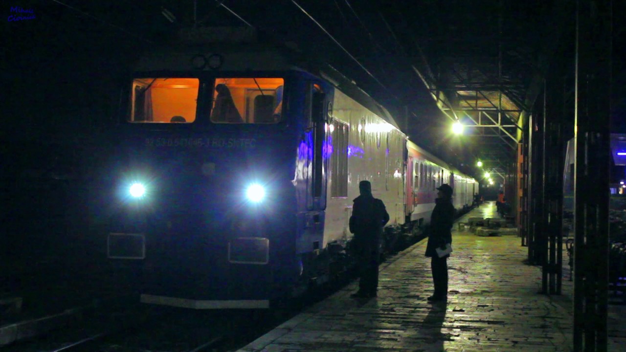 Evening Trains in Galati Station