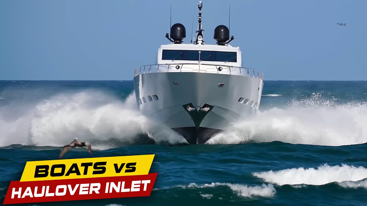 HAULOVER не сравнится с этой ЯХТОЙ! | Boats vs Haulover Inlet