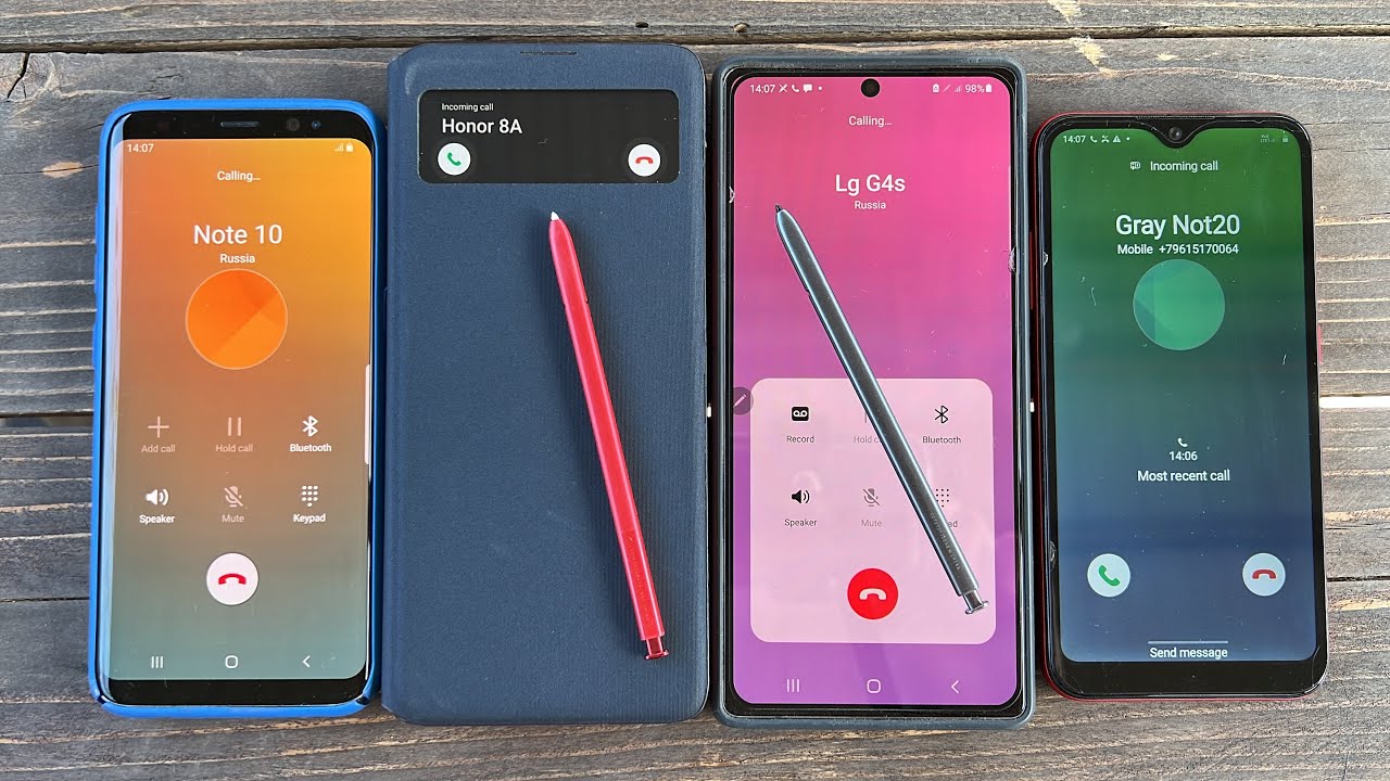 Samsung Case and Stylus/ Incoming Call/ Samsung s8 & A01 & Note 10& Note 20