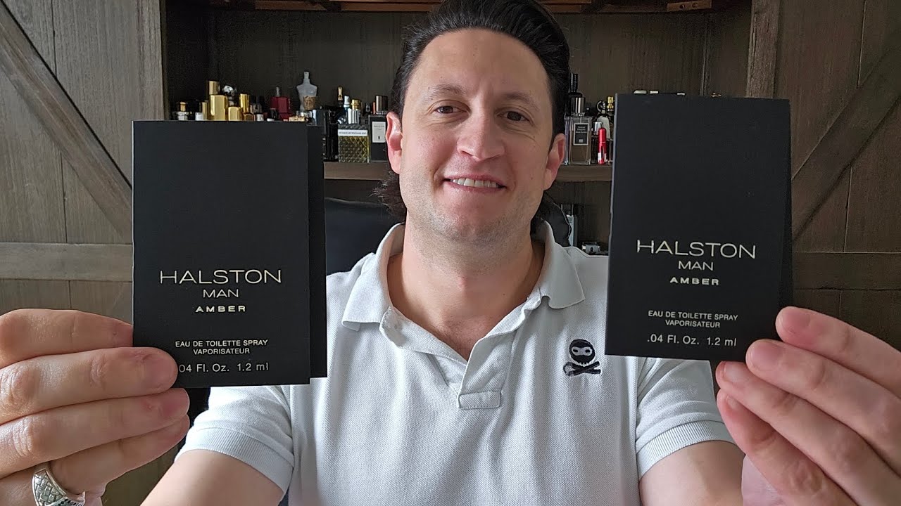 Halston Man Amber (2010) Discontinued Gem 💎  Fragrance Review & Kashti Unboxing! 📦 #fragance #oud
