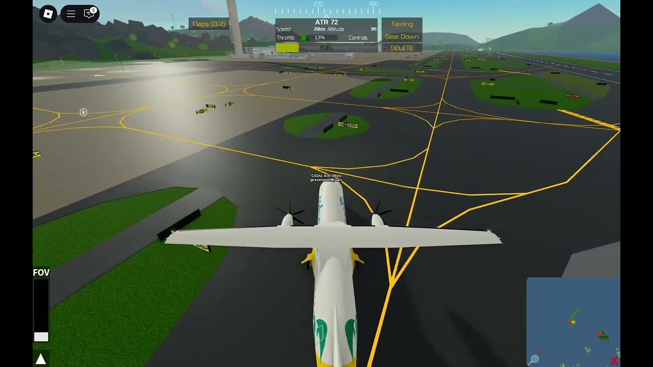 pilot training simulator