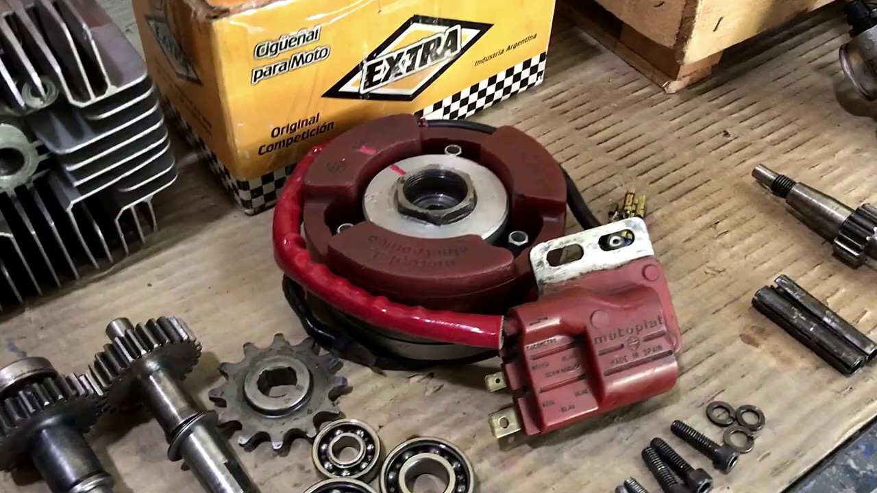 ¡¡¡ MUESTRO CON QUE ARMO MI MOTOR !!!   Da dalt 50 cc de carrera