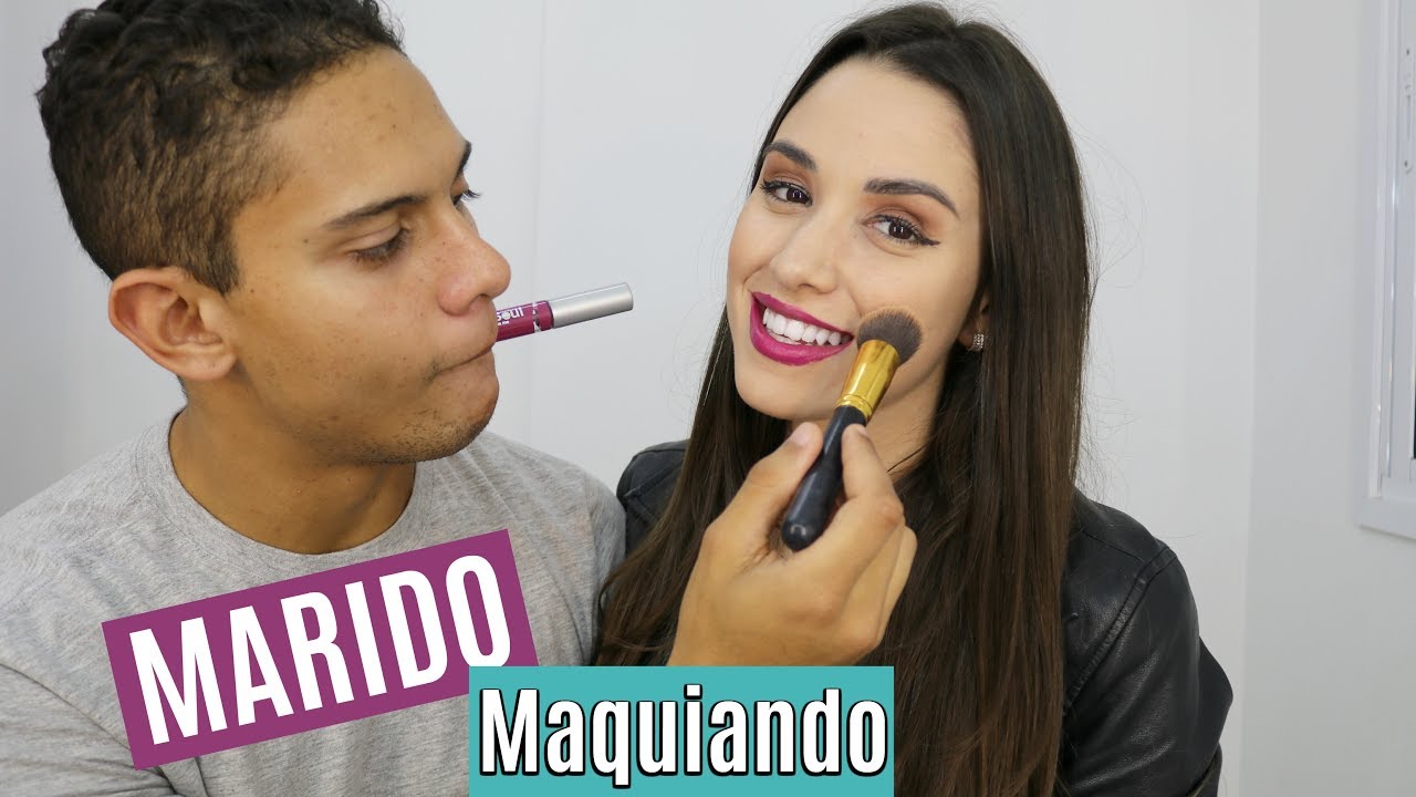 #EspecialDiadosNamorados: MARIDO MAQUIANDO