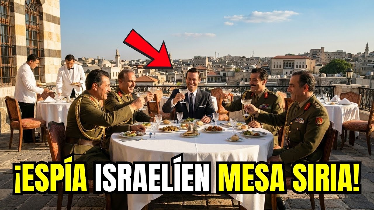 ¡ESPÍA DEL MOSSAD VIVIÓ 4 AÑOS EN DAMASCO! 😱 Generales Sirios Bebían Con Él | Ejecutado en Plaza 💀