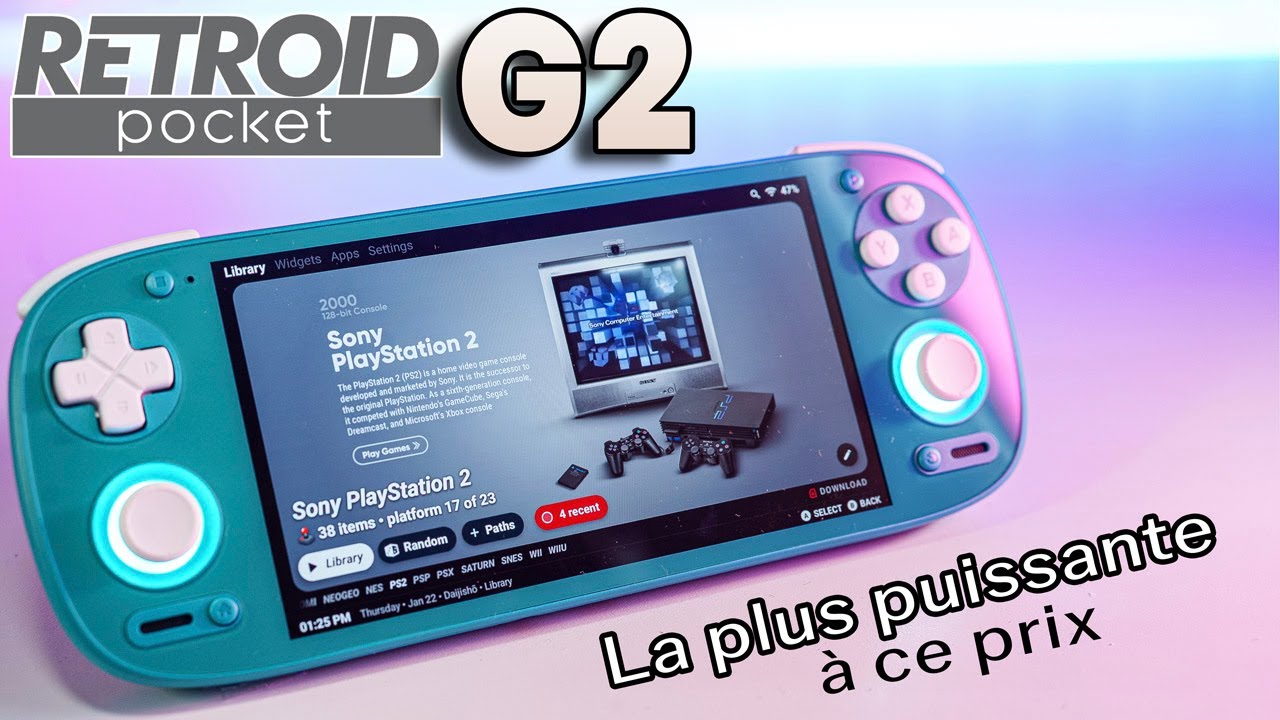 RETROID POCKET G2 - 2x plus PUISSANCE que le RP5 pour le même prix ! Pourquoi C'est la Meilleure