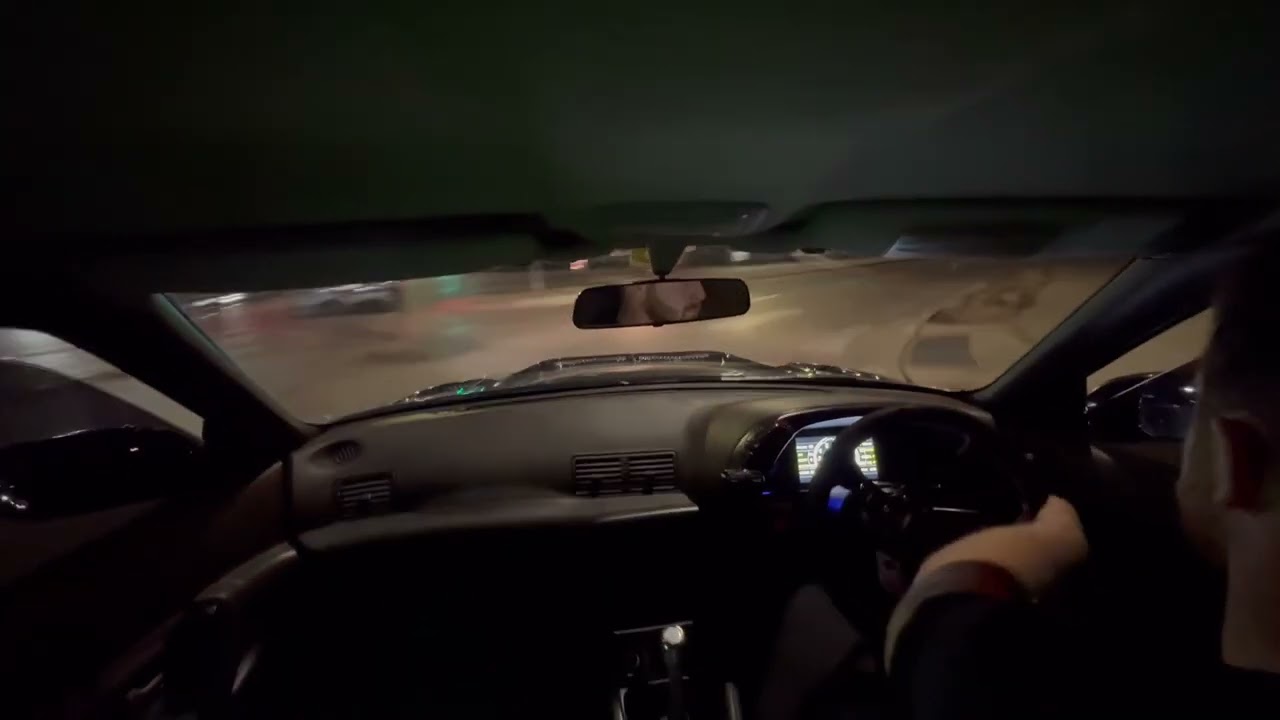 1990 Nissan Skyline RB25NEO Night Time Pulls