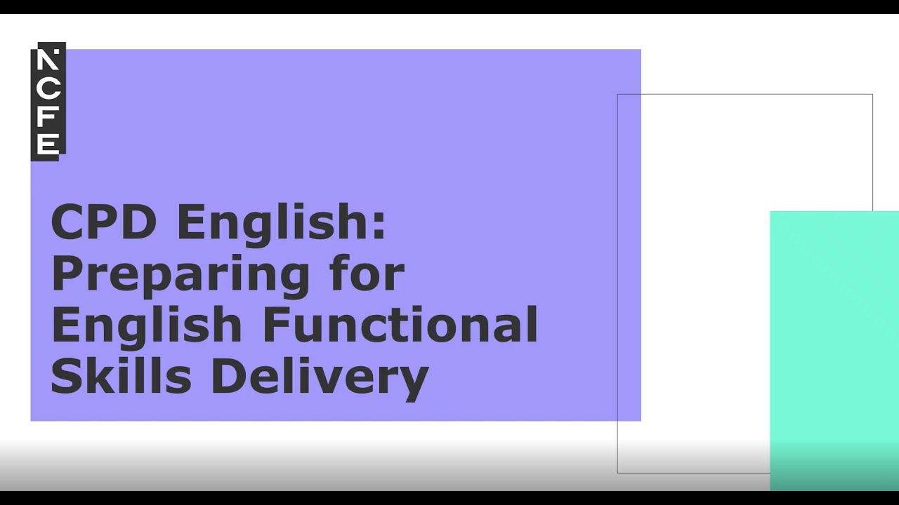 English CPD: Preparing for Delivery