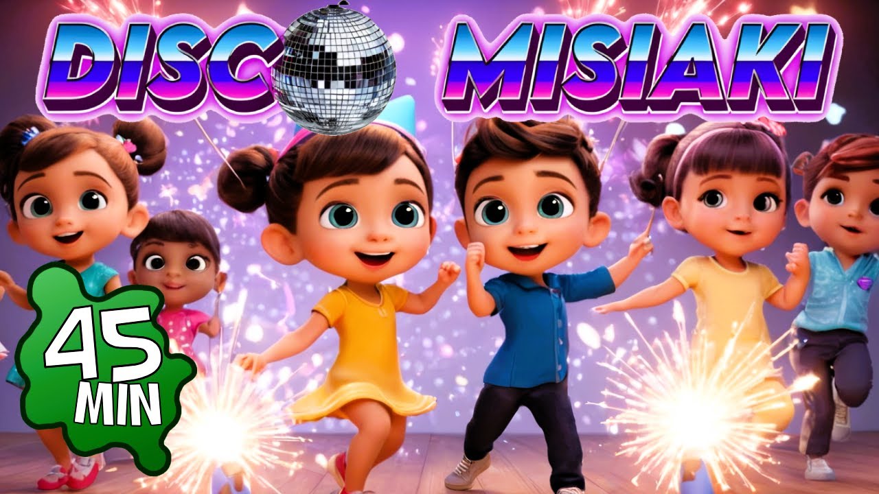 Dyskoteka dla dzieci 🪩 Karnawał dla dzieci 🪩 Piosenki do tańczenia dla dzieci 🎆 Mix