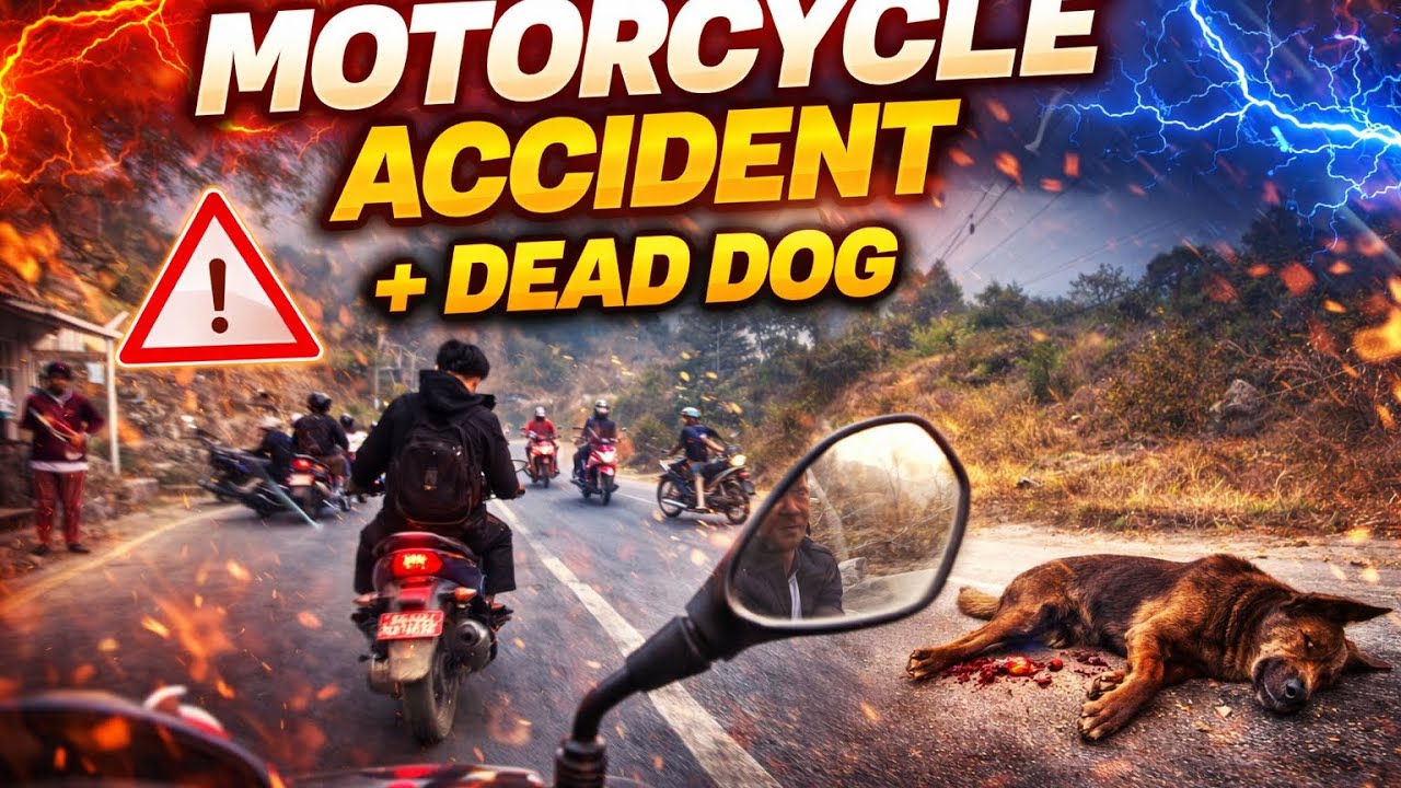 Rush Off-Road Ride with boys ❤️. Accident Vako raixa batoma😱 🏍️#offroadadventure #accident #aprilia