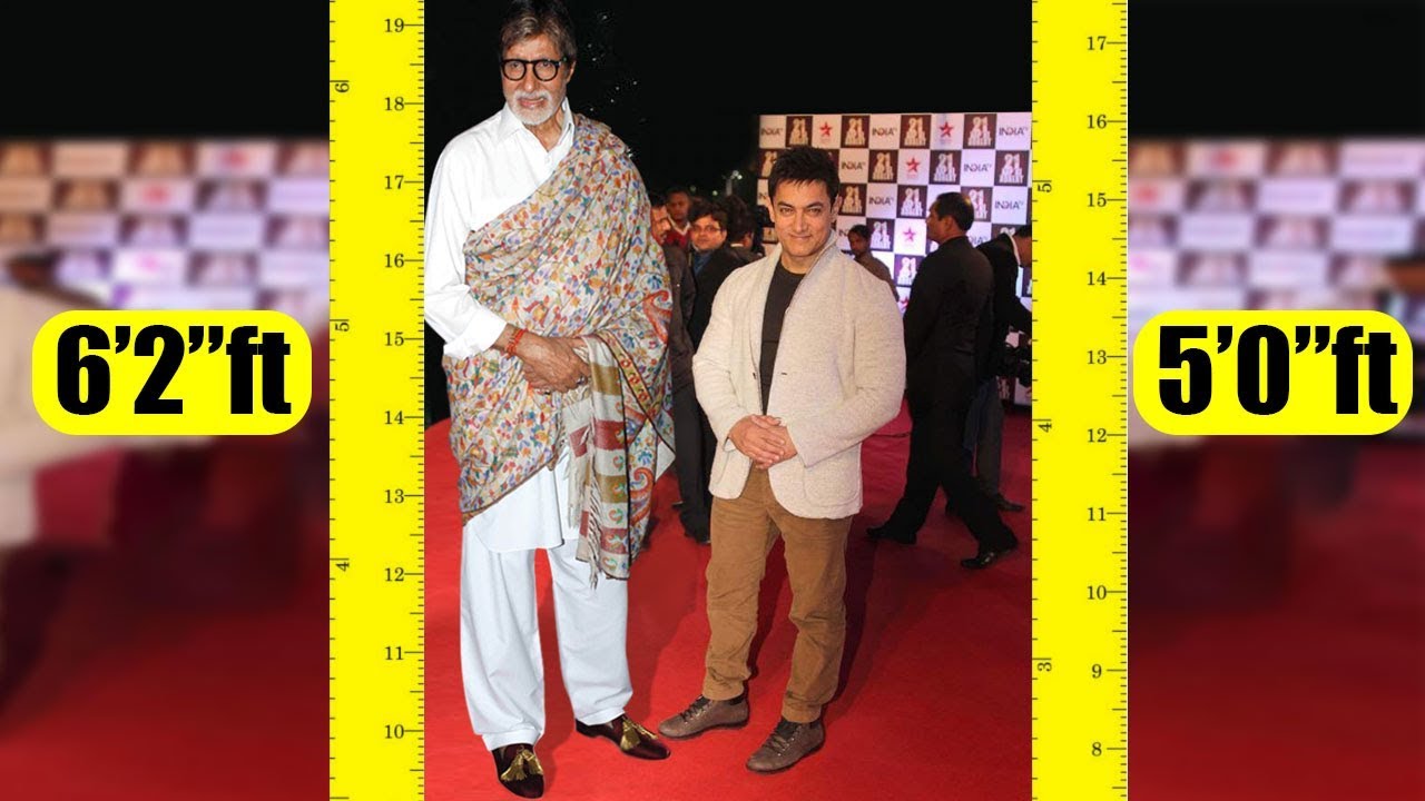 Shortest to Tallest all Bollywood actors Real height