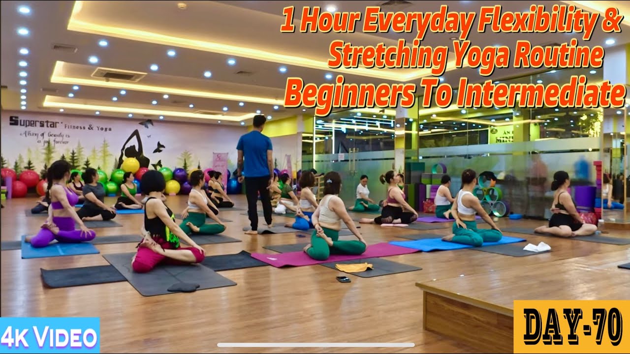 DAY-70 1 Hour Everyday Flexibility & Stretching Yoga Routine | Master Ranjeet Singh Bhatia |