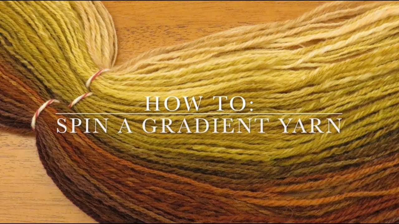 knittingthestash: How to Spin a Gradient Yarn