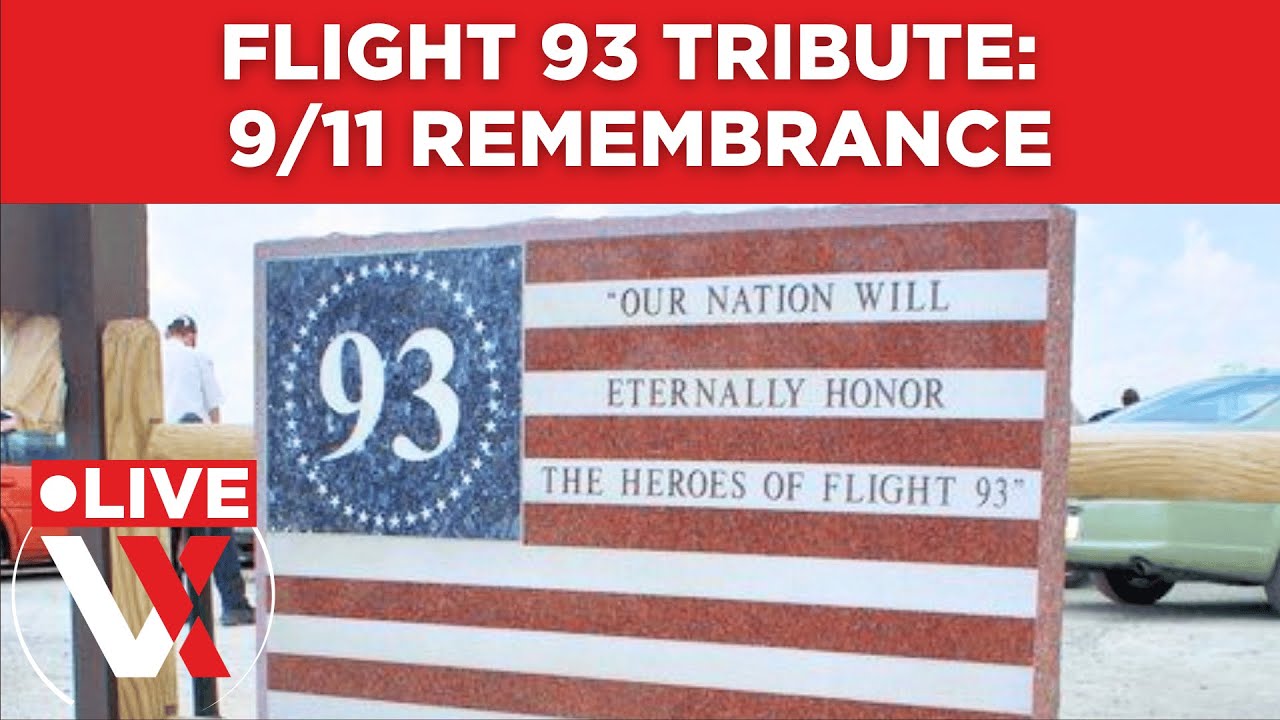 LIVE: 9/11 Flight 93 Memorial Ceremony in Shanksville, Pennsylvania &mdash; Honoring Those Lost | VERTEX