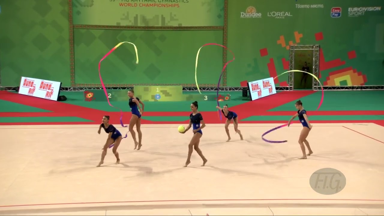 Azerbaijan (AZE) - 2022 Rhythmic Worlds, Sofia (BUL) - Qualifications 3 Ribbons + 2 Balls