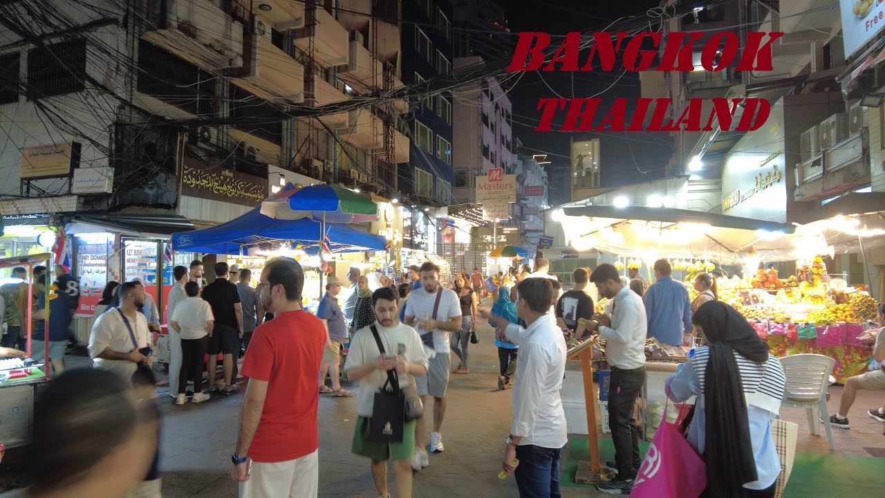 Little Arab Town in Sukhumvit | Phố Ả Rập ở Băng Cốc | Bangkok by Night