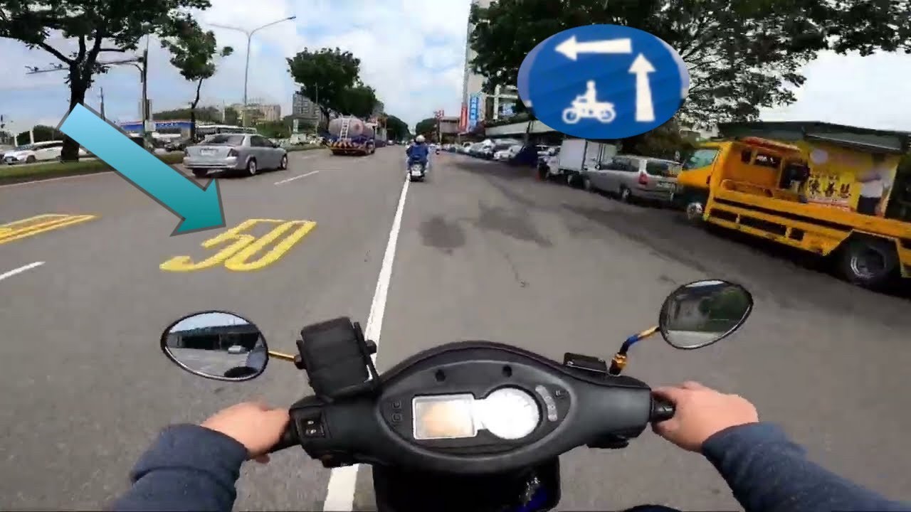 RULES AND ROAD SIGN IN TAIWAN ( BASE ON MY OWN EXPERIENCE) Kymco GP 125cc